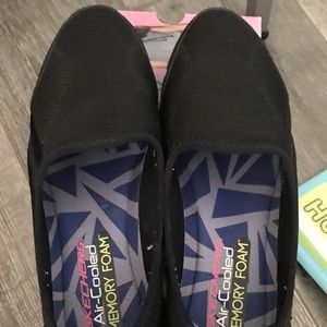 Sketches Flex Memory Foam 8.5 Black